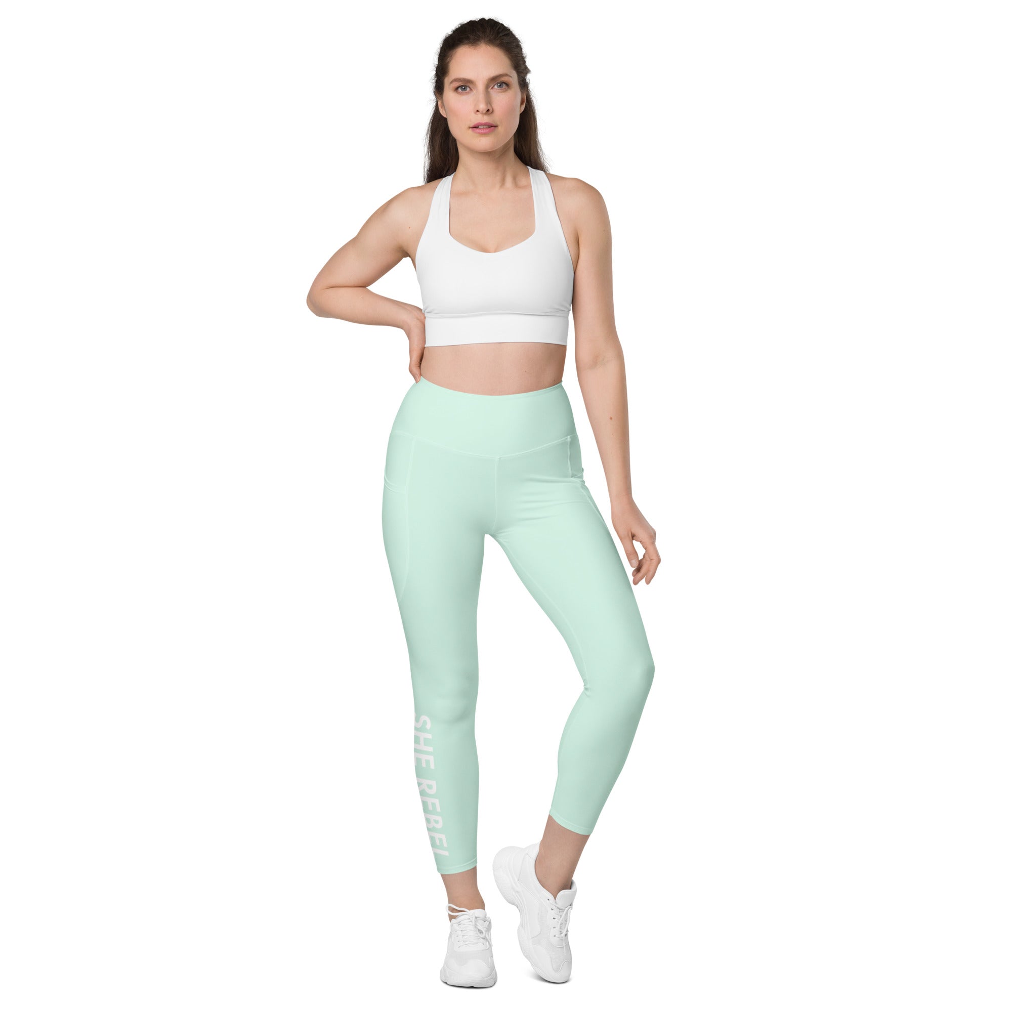 Peppermint Leggings with Pockets | All Sizes